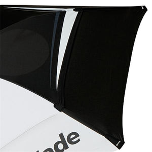 TaylorMade 68" Double Canopy Umbrella Black - White