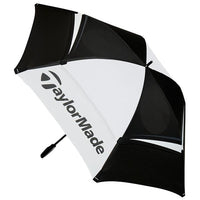 TaylorMade 68" Double Canopy Umbrella Black - White