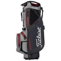 Titleist Hybrid 14 StaDry Stand Bag Charcoal - Grey - Red