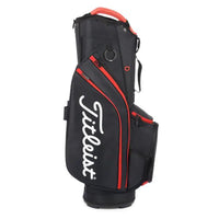 Titleist 14 Cart Bag Black - Black - Red