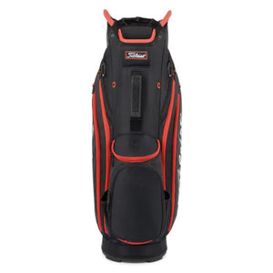Titleist 14 Cart Bag Black - Black - Red