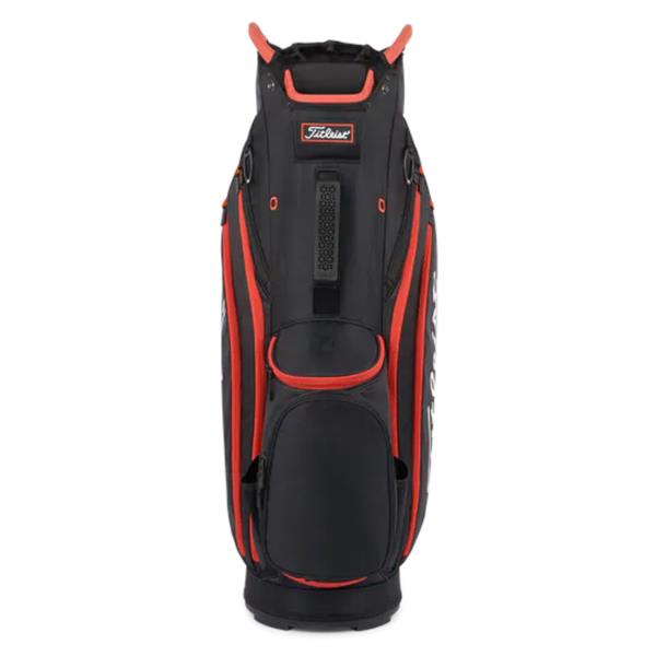 Titleist 14 Cart Bag Black - Black - Red