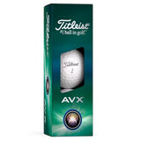 Titleist AVX 2024 Golf Balls Dozen White