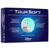 Titleist Tour Soft 24 Golf Balls Dozen White