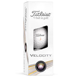 Titleist Velocity 24 Golf Balls Dozen White