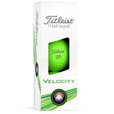Titleist Velocity 24 Golf Balls Dozen Green