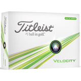 Titleist Velocity 24 Golf Balls Dozen Green