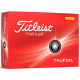 Titleist Tru Feel 24 Golf Balls Dozen Yellow