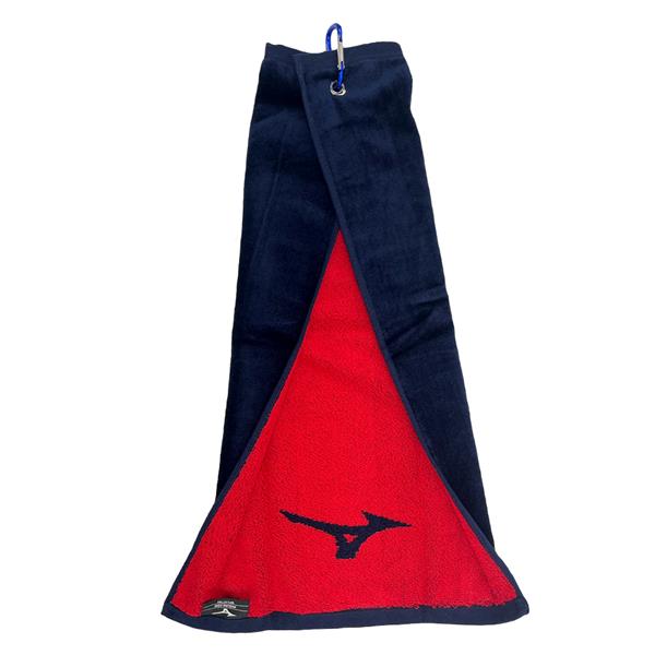 Mizuno RB Trifold Towel Navy Red