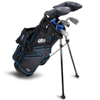 U.S. Kids Junior 48" 5 Club Stand Set Right Hand Black Teal