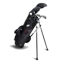 U.S Kids Junior 60''  5 Club Stand Set Right Hand Black - Maroon