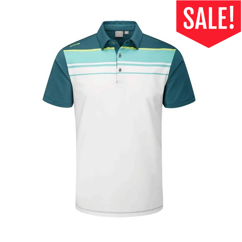 Ping Gents Sinclair Polo Shirt Dragonfly Multi