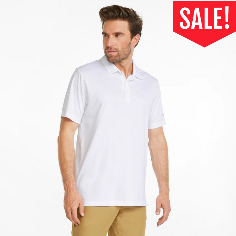 Puma Gents Gamer Men's Golf Polo Shirt White