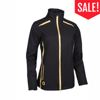 Sunderland Ladies Killy Waterproof Jacket  Black-Gold