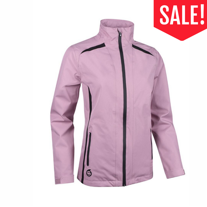 Ladies pink waterproof jacket shop