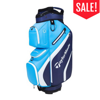 TaylorMade Deluxe Ladies Cart Bag Blue Sky