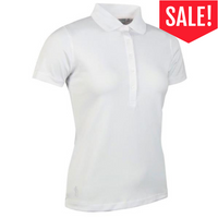 Glenmuir Ladies Paloma Polo Shirt White-LSP2540