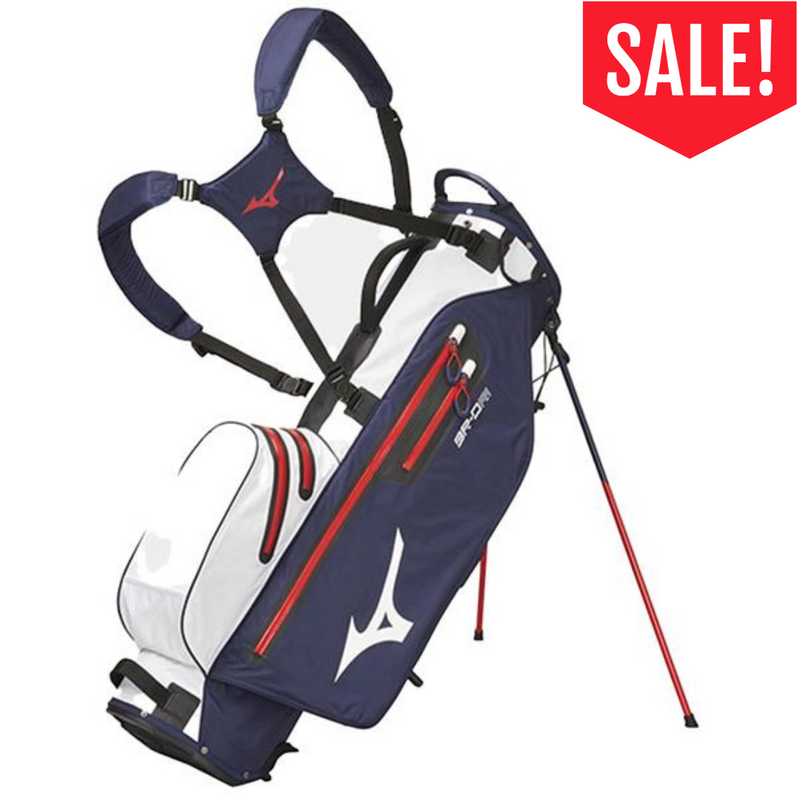 Mizuno BR-DRI FY21 Stand Bag Navy White