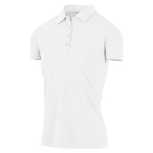 Island Green Honeycomb Jacquard UV Protection Polo Shirt White
