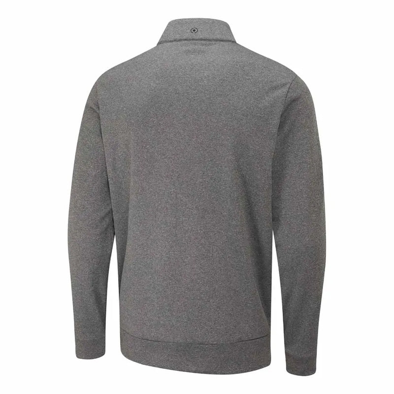Ping Aiden Men's Hybrid Fleece Jacket - Asphalt Marl/Black