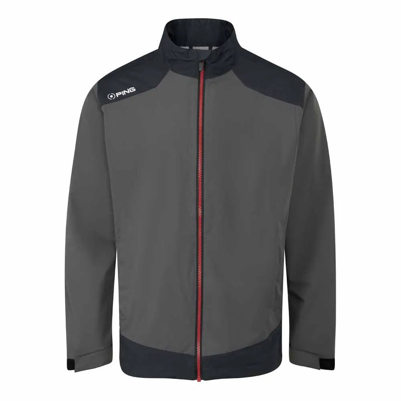 Ping AquaDrive Men's Waterproof Jacket - Asphalt/Black