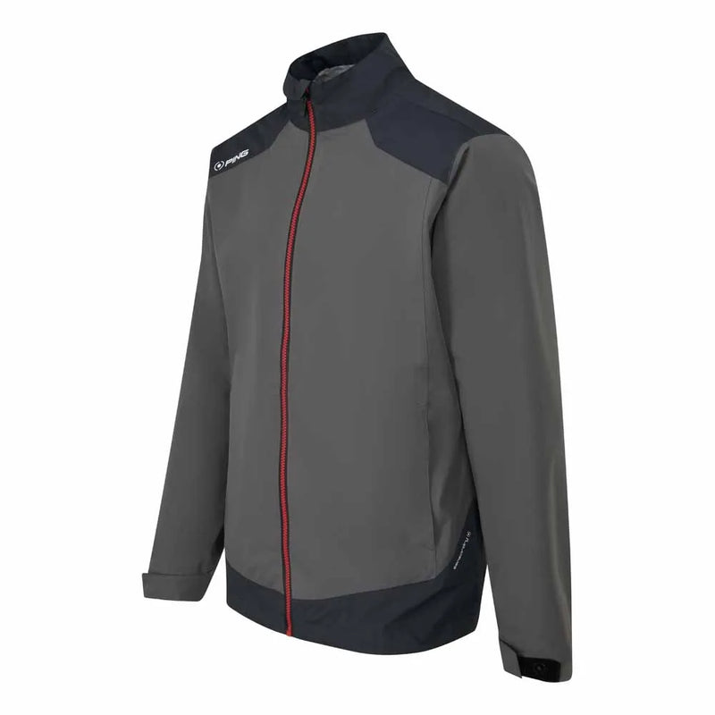 Ping AquaDrive Men's Waterproof Jacket - Asphalt/Black