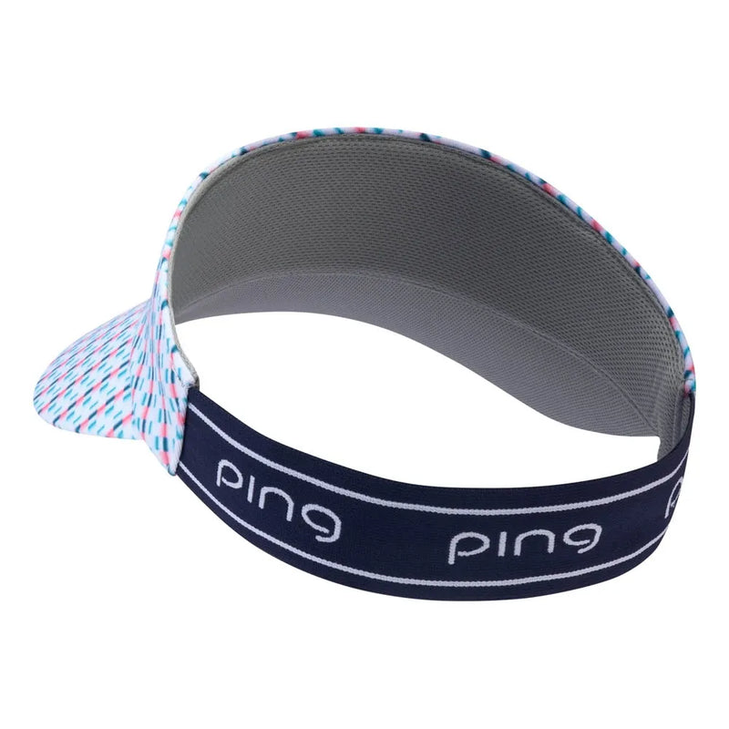 Ping Arlia Ladies Printed Golf Visor - Neoteric