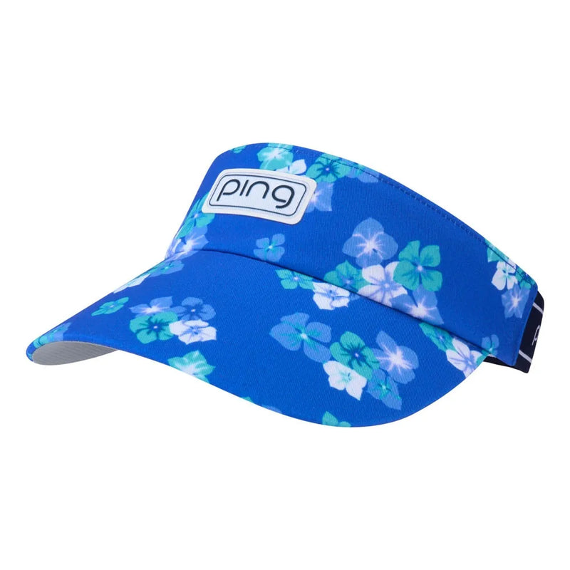 Ping Arlia Ladies Printed Golf Visor - Vibrant Bloom