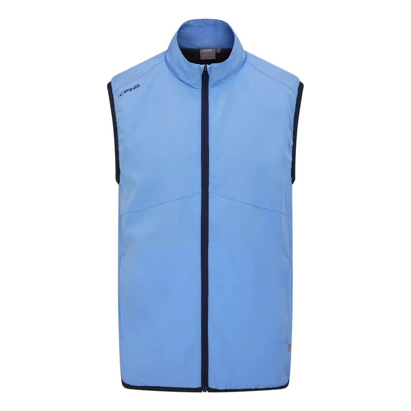 Ping Ashbourne Men's Fleece Vest - Cornflower Blue