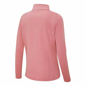 Ping  Aveline Ladies Long Sleeve Half Zip Top - Muted Pink