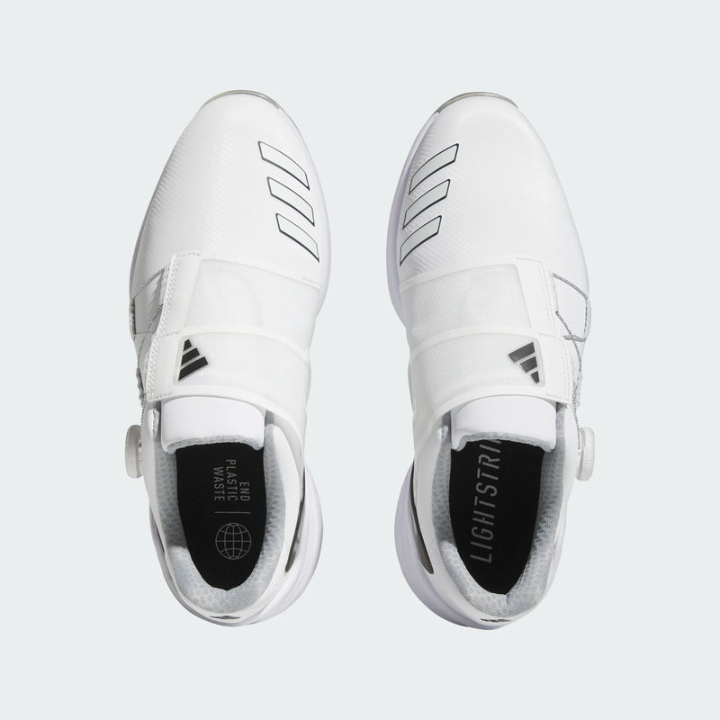 adidas ZG23 BOA GOLF SHOES Cloud White / Core Black / Silver Metallic