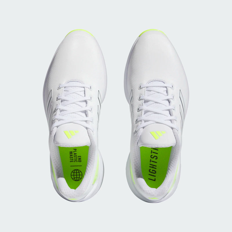 adidas ZG23 Golf Shoes Sneakers - White/ Lucid Lemon