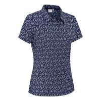 Ping Bethany Ladies Printed Polo Shirt - Paradise Garden