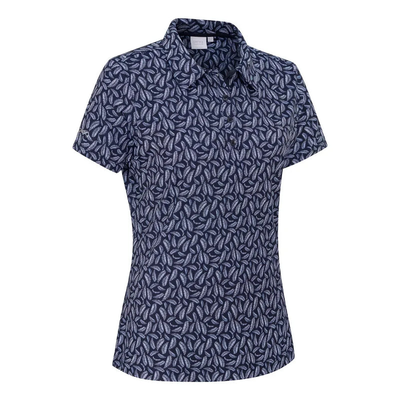 Ping Bethany Ladies Printed Polo Shirt - Paradise Garden
