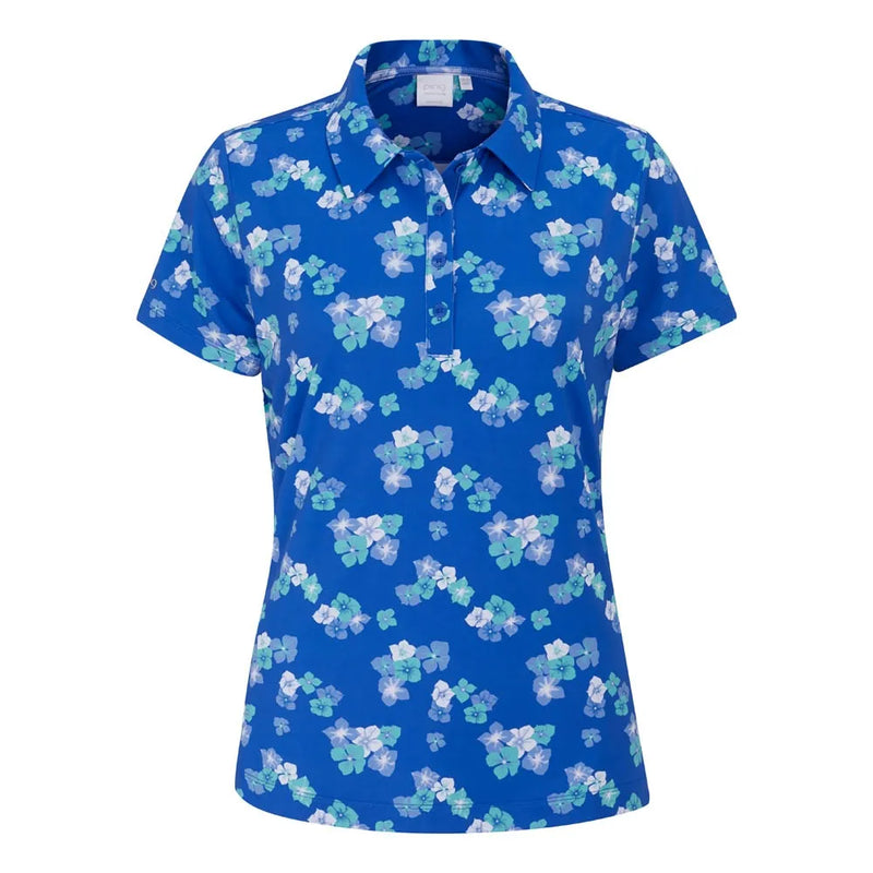 Ping Bethany Ladies Printed Polo Shirt - Vibrant Bloom