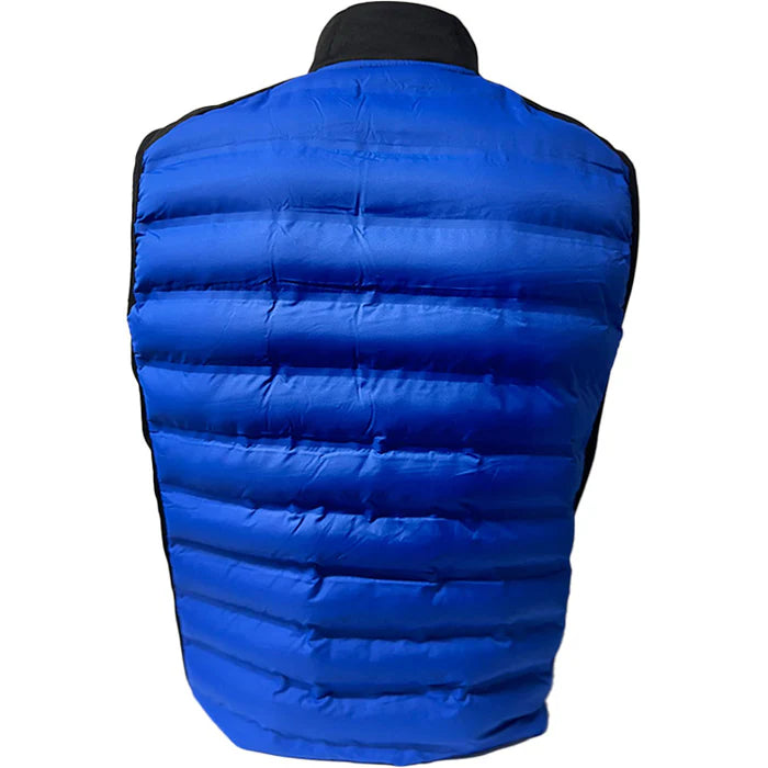 ProQuip Yare Quilt Golf Gilet Blue/Black