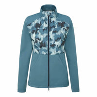 Ping Clare Ladies Zoned Fleece Jacket - Blue Fusion/Navy Multi
