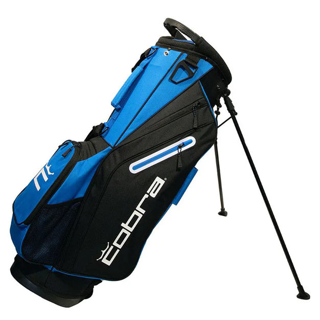 Cobra Signature Golf Stand Bag - Bright White/Puma Black/Electric Blue