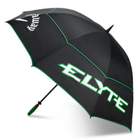 Callaway Elyte 68" Double Canopy Golf Umbrella - Black/Green