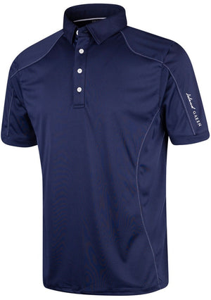 ISLAND GREEN MENS GOLF POLO SHIRT  Navy