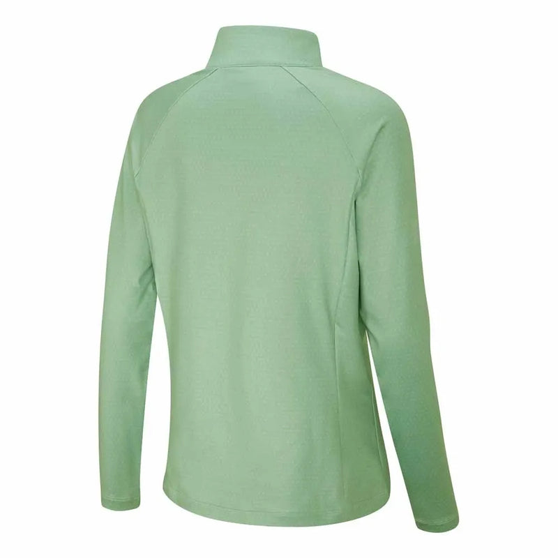 Ping Jasmine Ladies Printed Long Sleeve Top - Eucalyptus Multi