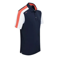Ping  Kelly Men's Colour Block Polo Shirt - Navy Multi