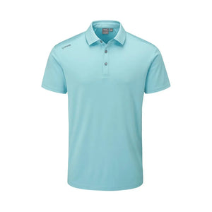 Ping Gents Lindum Polo Shirt Sky Blue