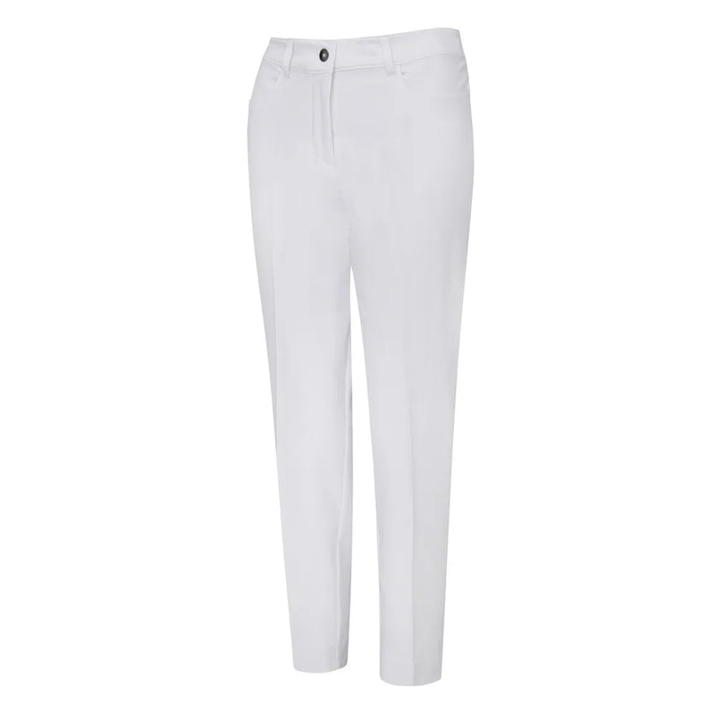 Ping Vic Ladies Tapered Trousers - White