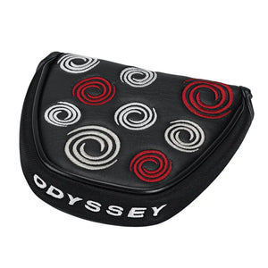 Odyssey Swirl Headcover Black Mallet