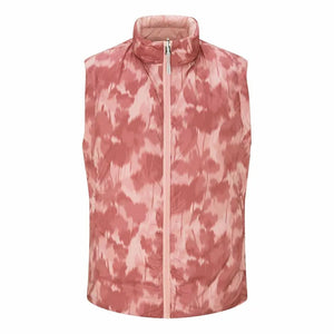 Ping Samantha Ladies Insulated Reversible Vest - Quartz/Rose Multi