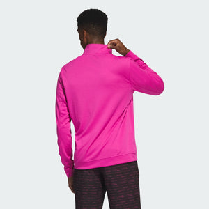 adidas Golf Elevated 1/4 Zip Lucid Fuchsia