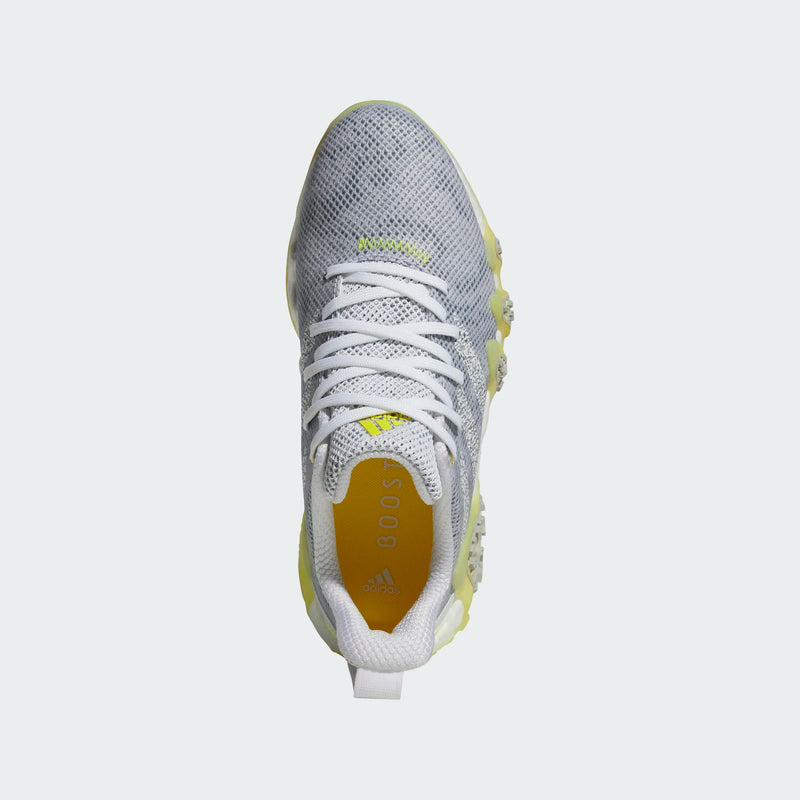 adidas Ladies Codechaos Spikeless Golf Shoes - Cloud White / Cloud White / Beam Yellow