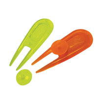 Neon Pitch Fork & Ball Markers X 2 In Eco Bag