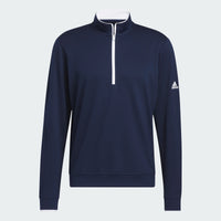 adidas Light Weight  Quarter Zip Collegiate Navy/White